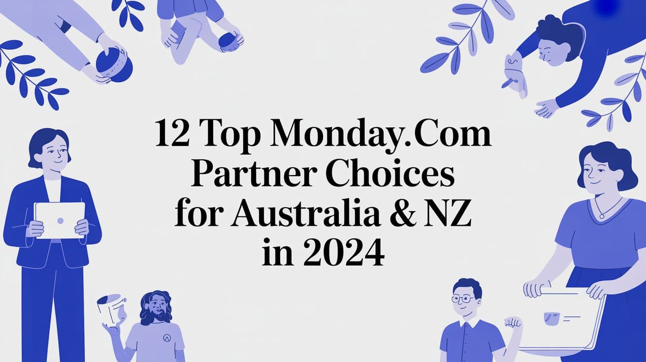 12 Top Monday.com Partner Choices for Australia & NZ in 2024