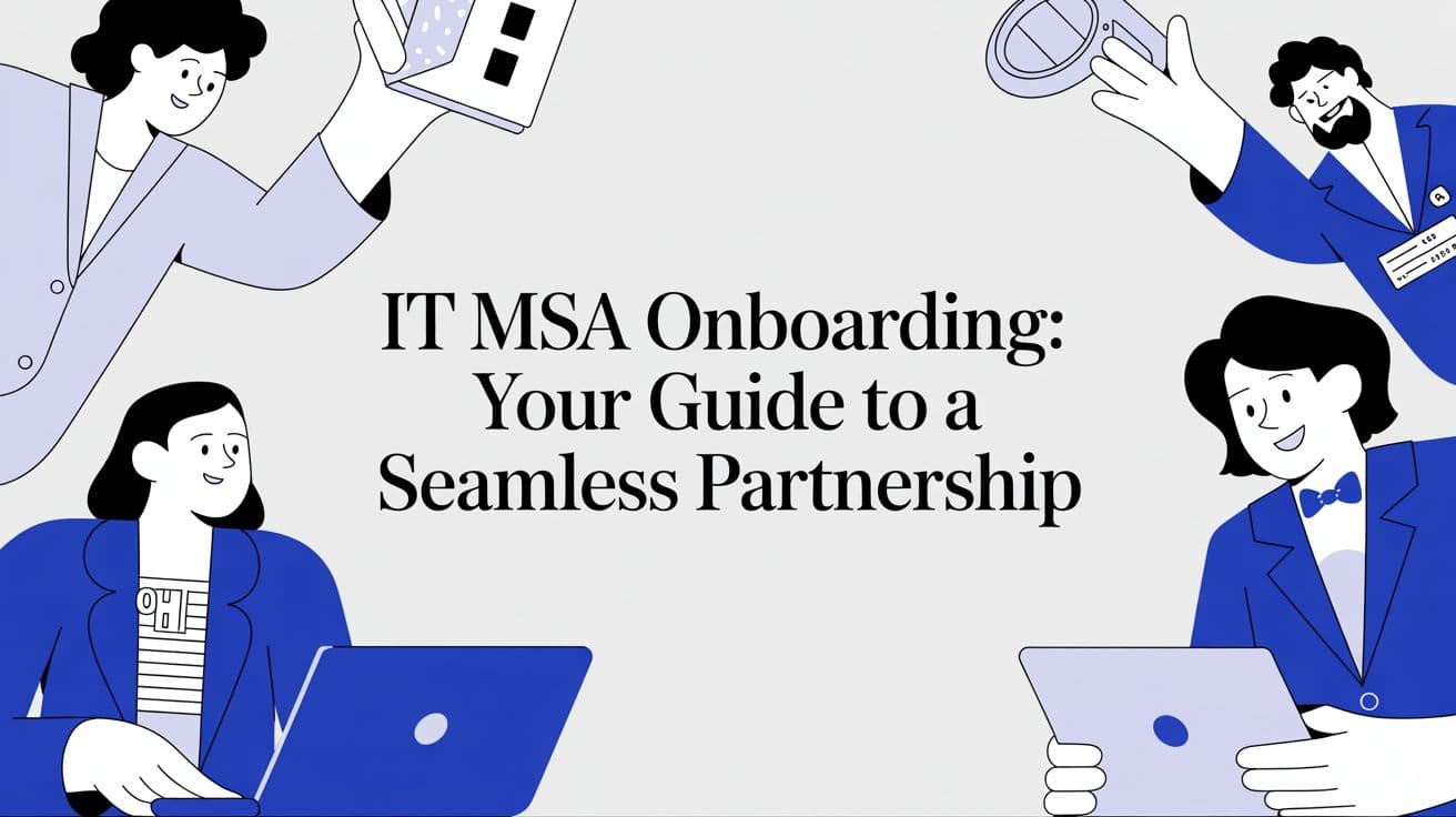 IT MSA Onboarding: Your Guide to a Seamless Partnership